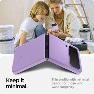 Wholesale Spigen Airskin Samsung Galaxy Z Flip 4 Rose Purple - SPN2296PRP - {ean13} - Hurt