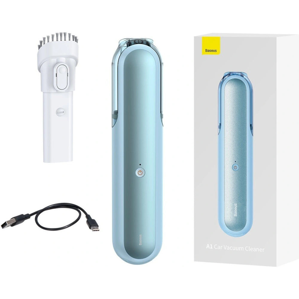 Hurtownia GSM - Bezdrátový vysavač do auta Baseus A1 mini 4000Pa, 30W modrý - BSU3486 - {ean13} - Hurt