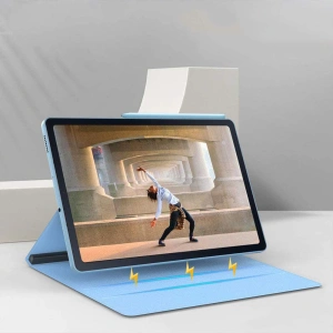 Hurtownia GSM - Etui Tech-Protect Smartcase Magnetic Samsung Galaxy Tab S6 Lite 10.4 2022/2020 Blue - THP1240BLU - {ean13} - Hurt