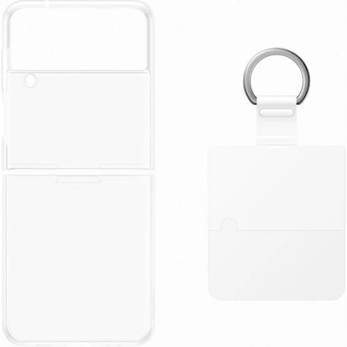 Etui Samsung Galaxy Z Flip 4 EF-OF721CTEGWW przezroczysty/transparent Clear Cover Ring