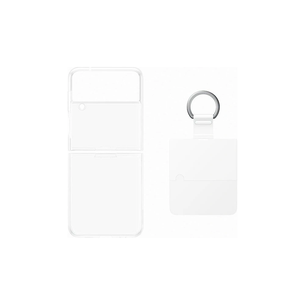 Hurtownia GSM - Etui Samsung Galaxy Z Flip 4 EF-OF721CTEGWW průhledné/transparentní Clear Cover Ring - SMG736CL - {ean13} - Hurt