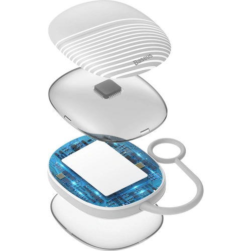 Bezprzewodowy ogrzewacz dłoni Baseus z lampką turystyczną szary