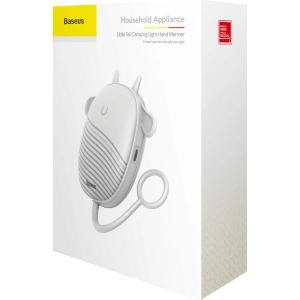 Wholesale Baseus wireless hand warmer with a tourist lamp gray - BSU3487 - {ean13} - Hurt