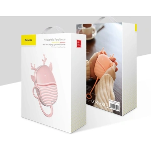 Wholesale Baseus wireless hand warmer with a tourist lamp gray - BSU3487 - {ean13} - Hurt