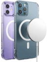 Hurtownia GSM - Etui Ringke Fusion Magnetic MagSafe Apple iPhone 12/12 Pro Matte Clear - RGK1611MCL - {ean13} - Hurt