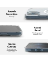 Hurtownia GSM - Etui Ringke Fusion Magnetic MagSafe Apple iPhone 12/12 Pro Matné Čiré - RGK1611MCL - {ean13} - Hurt