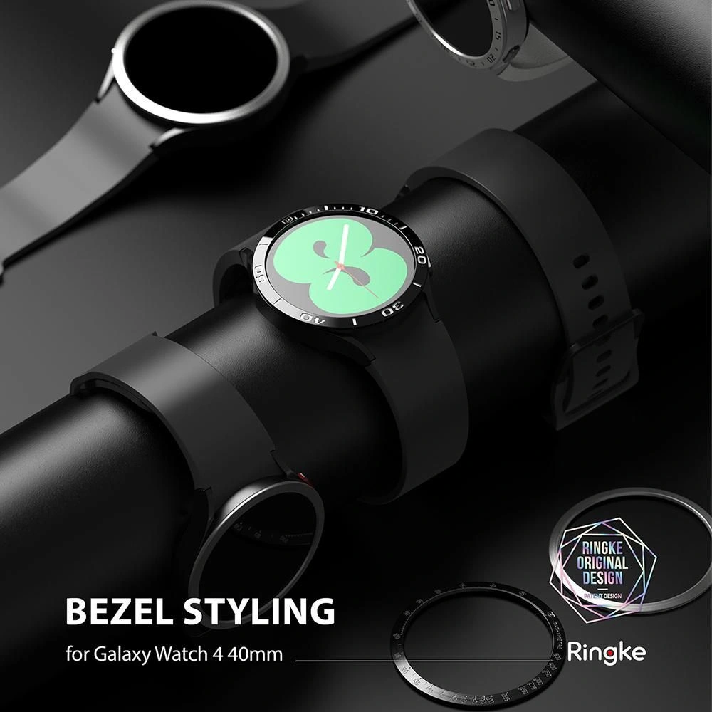 Hurtownia GSM - Nakládka Ringke Bezel Styling Samsung Galaxy Watch 5/4 40mm nerezová ocel 40-01 Stříbrná - RGK1617SSLV - {ean13} - Hurt