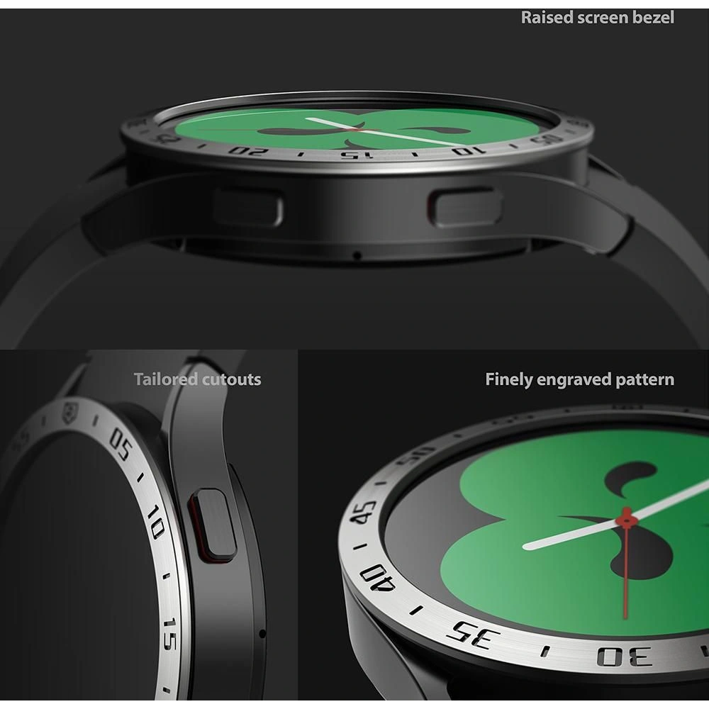 Hurtownia GSM - Nakládka Ringke Bezel Styling Samsung Galaxy Watch 5/4 40mm nerezová ocel 40-02 Černá - RGK1618SBLK - {ean13} - Hurt