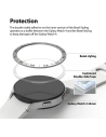 Hurtownia GSM - Nakładka Ringke Bezel Styling Samsung Galaxy Watch 5/4 44mm stal nierdzewna 44-01 Silver - RGK1619SSLV - {ean13} - Hurt