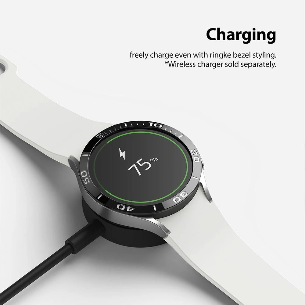 Hurtownia GSM - Nakládka Ringke Bezel Styling Samsung Galaxy Watch 5/4 44mm nerezová ocel 44-01 Stříbrná - RGK1619SSLV - {ean13} - Hurt