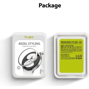 Hurtownia GSM - Nakládka Ringke Bezel Styling Samsung Galaxy Watch 5/4 44mm nerezová ocel 44-01 Stříbrná - RGK1619SSLV - {ean13} - Hurt