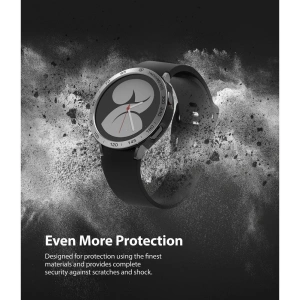 Wholesale Ringke Bezel Styling 40-01 + Ringke Air Sports Samsung Galaxy Watch 4 40mm Black/Silver - RGK1620BLKSLV - {ean13} - Hurt