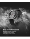 Hurtownia GSM - Nakładka Ringke Bezel Styling 40-01 + etui Ringke Air Sports Samsung Galaxy Watch 4 40mm Black/Silver - RGK1620BLKSLV - {ean13} - Hurt