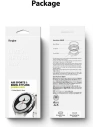 Wholesale Ringke Bezel Styling 40-01 + Ringke Air Sports Samsung Galaxy Watch 4 40mm Black/Silver - RGK1620BLKSLV - {ean13} - Hurt