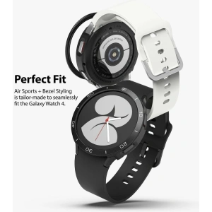 Hurtownia GSM - Nakładka Ringke Bezel Styling 40-02 + etui Ringke Air Sports Samsung Galaxy Watch 4 40mm Black - RGK1621BLK - {ean13} - Hurt