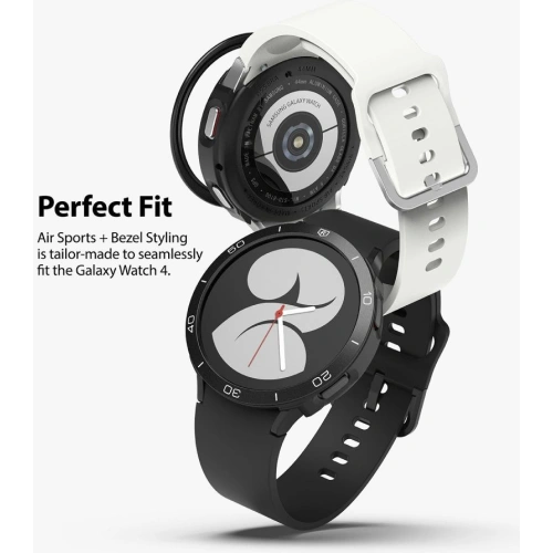 Nakładka Ringke Bezel Styling 40-02 + etui Ringke Air Sports Samsung Galaxy Watch 4 40mm Black