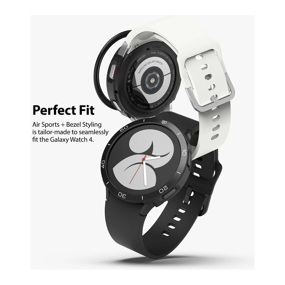 Hurtownia GSM - Nakładka Ringke Bezel Styling 40-02 + etui Ringke Air Sports Samsung Galaxy Watch 4 40mm Černá - RGK1621BLK - {ean13} - Hurt