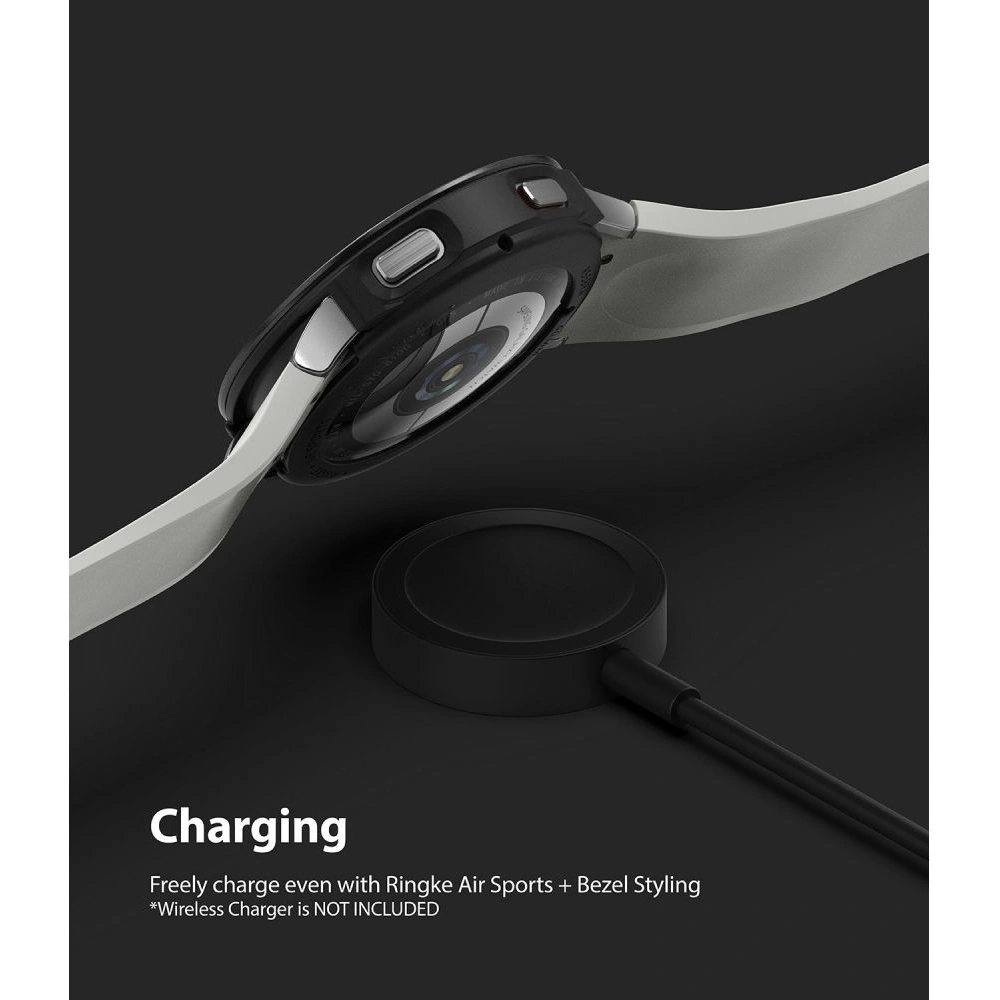 Wholesale Ringke Bezel Styling 40-02 + Ringke Air Sports Samsung Galaxy Watch 4 40mm Black - RGK1621BLK - {ean13} - Hurt