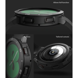 Hurtownia GSM - Nakładka Ringke Bezel Styling 40-02 + etui Ringke Air Sports Samsung Galaxy Watch 4 40mm Black - RGK1621BLK - {ean13} - Hurt
