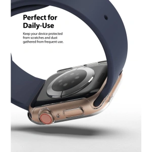 Etui Ringke Slim Apple Watch 4/5/6/7/SE/8/9 40/41MM Clear + Black [2 PACK]