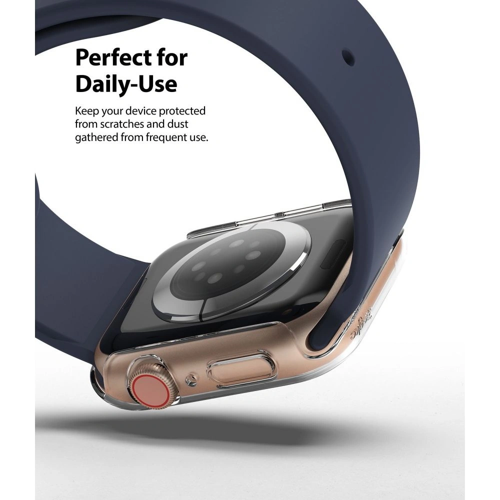 Hurtownia GSM - Etui Ringke Slim Apple Watch 4/5/6/7/SE/8/9 40/41MM Clear + Black [2 PACK] - RGK1622CLBLK - {ean13} - Hurt