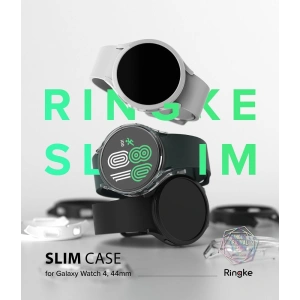 Hurtownia GSM - Etui Ringke Slim Samsung Galaxy Watch 4 44mm Clear + Black [2 PACK] - RGK1625CLBLK - {ean13} - Hurt
