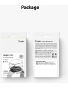 Wholesale Ringke Slim Samsung Galaxy Watch 4 44mm Clear + Black [2 PACK] - RGK1625CLBLK - {ean13} - Hurt