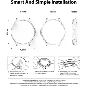 Wholesale Ringke Slim Samsung Galaxy Watch 4 Classic 42mm Clear [2 PACK] - RGK1626CL - {ean13} - Hurt