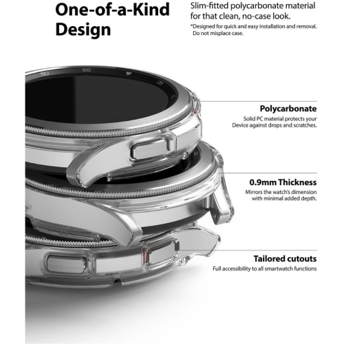 Etui Ringke Slim Samsung Galaxy Watch 4 Classic 46mm Clear [2 PACK]