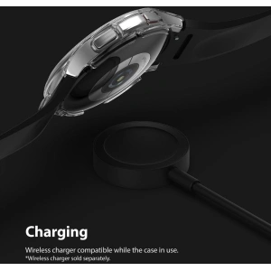 Hurtownia GSM - Etui Ringke Slim Samsung Galaxy Watch 4 Classic 46mm Clear + Black [2 PACK] - RGK1629CLBLK - {ean13} - Hurt