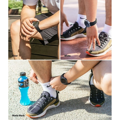 Etui Ringke Slim Samsung Galaxy Watch 4 Classic 46mm Clear + Black [2 PACK]