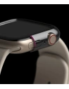 Wholesale Case Ringke Slim Apple Watch 4/5/6/7/8/9/SE 44/45mm Clear + Dark Chrome [2 PACK] - RGK1631CLCHR - {ean13} - Hurt