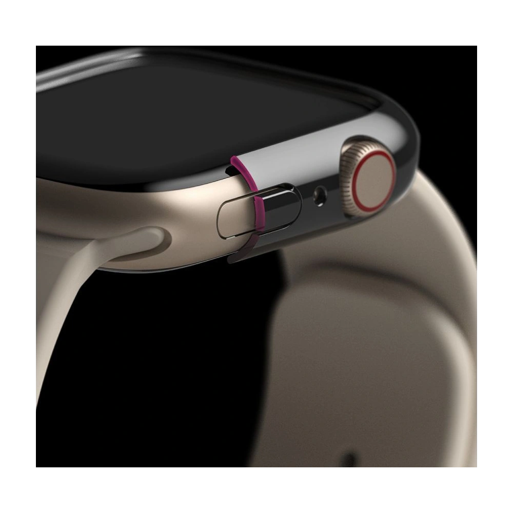 Hurtownia GSM - Etui Ringke Slim Apple Watch 4/5/6/7/8/9/SE 44/45mm Clear + Dark Chrome [2 PACK] - RGK1631CLCHR - {ean13} - Hurt