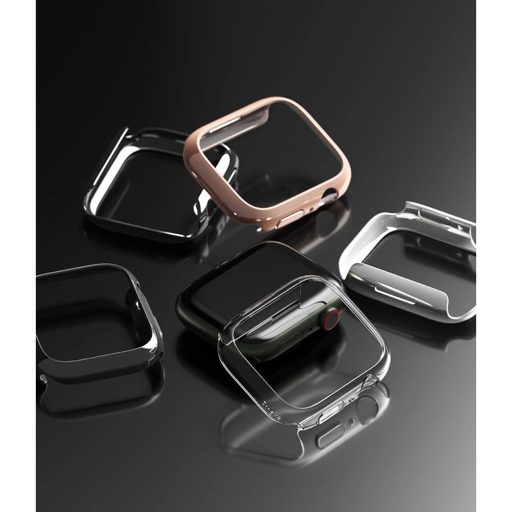 Hurtownia GSM - Etui Ringke Slim Apple Watch 4/5/6/7/8/9/SE 44/45mm Clear + Dark Chrome [2 PACK] - RGK1631CLCHR - {ean13} - Hurt