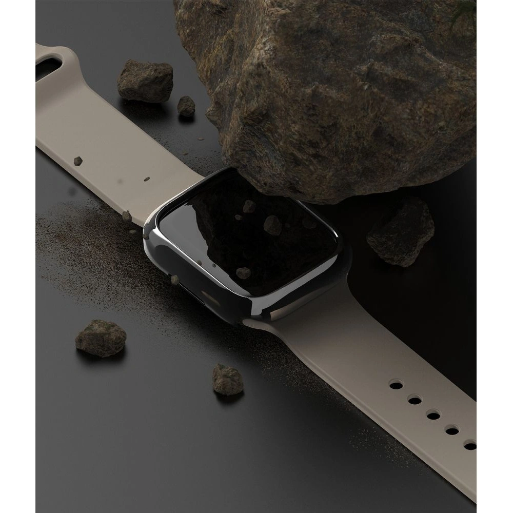 Hurtownia GSM - Etui Ringke Slim Apple Watch 4/5/6/7/8/9/SE 44/45mm Clear + Dark Chrome [2 PACK] - RGK1631CLCHR - {ean13} - Hurt