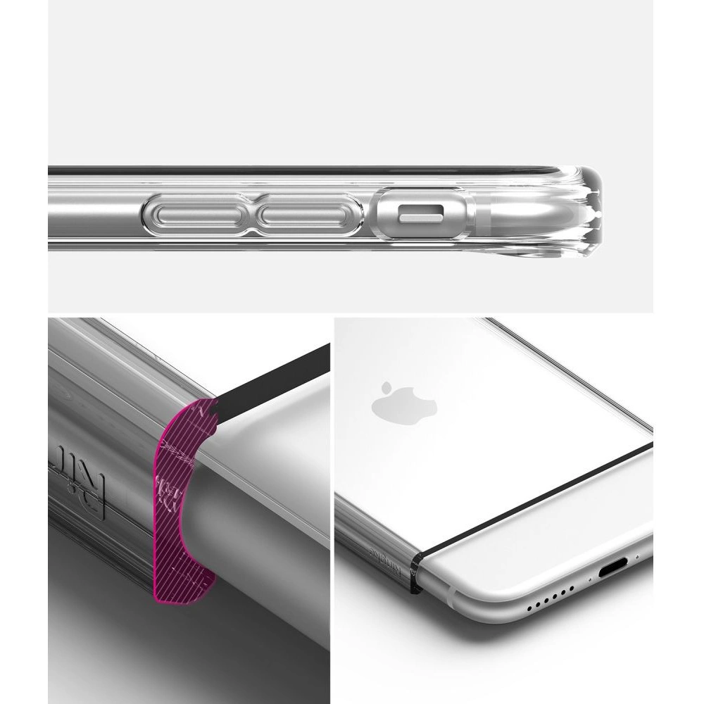 Hurtownia GSM - Etui Ringke Fusion Edge Apple iPhone SE 2022/SE 2020/8/7 Čiré - RGK1632CL - {ean13} - Hurt