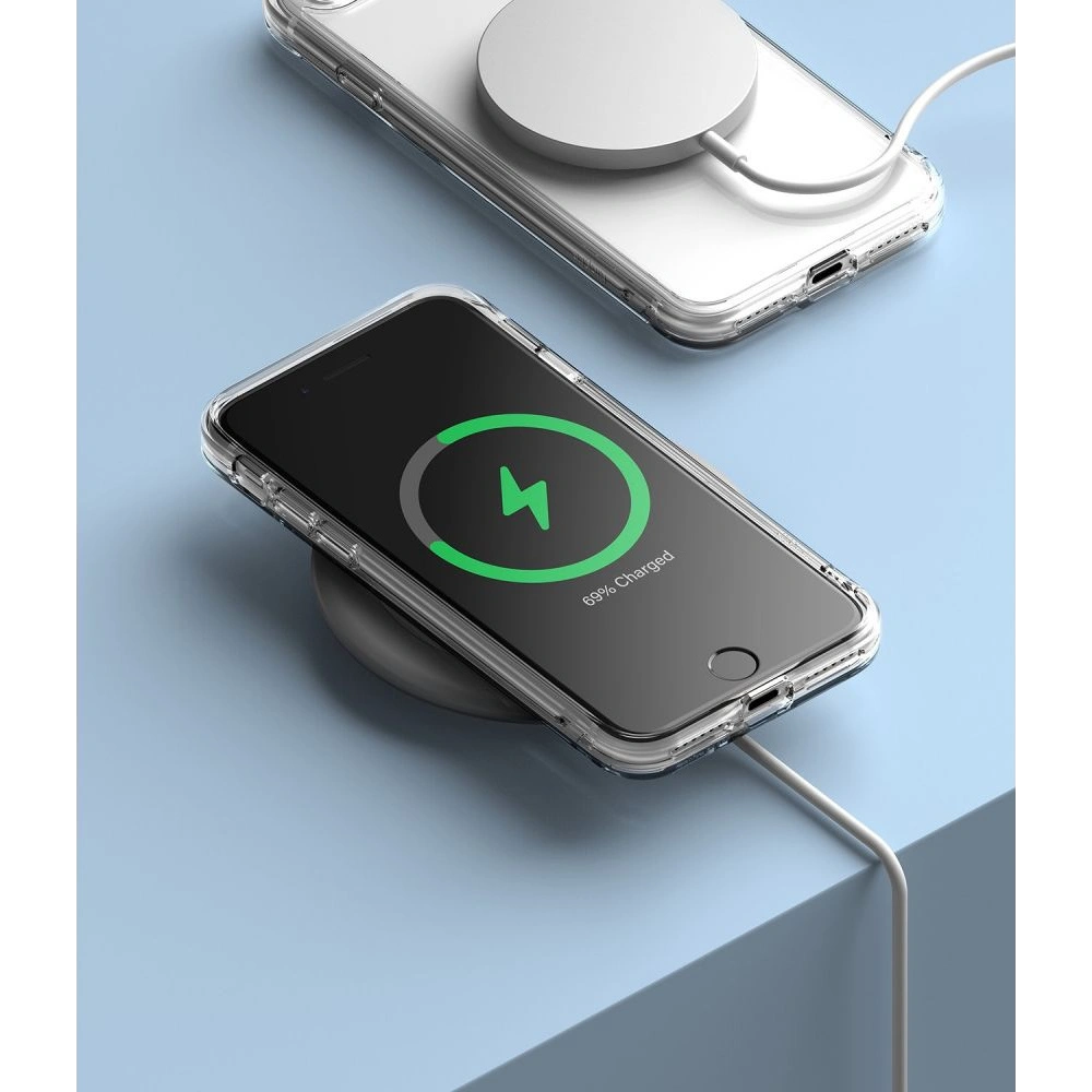 Hurtownia GSM - Etui Ringke Fusion Edge Apple iPhone SE 2022/SE 2020/8/7 Čiré - RGK1632CL - {ean13} - Hurt