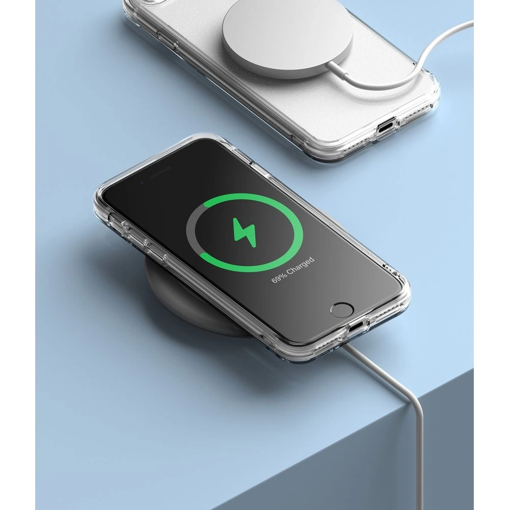 Hurtownia GSM - Etui Ringke Fusion Edge Apple iPhone SE 2022/SE 2020/8/7 Matný čirý - RGK1633MCL - {ean13} - Hurt
