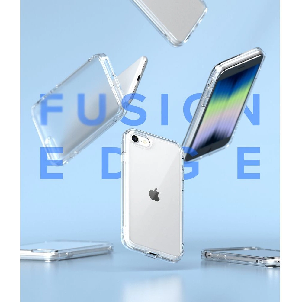 Hurtownia GSM - Etui Ringke Fusion Edge Apple iPhone SE 2022/SE 2020/8/7 Matný čirý - RGK1633MCL - {ean13} - Hurt