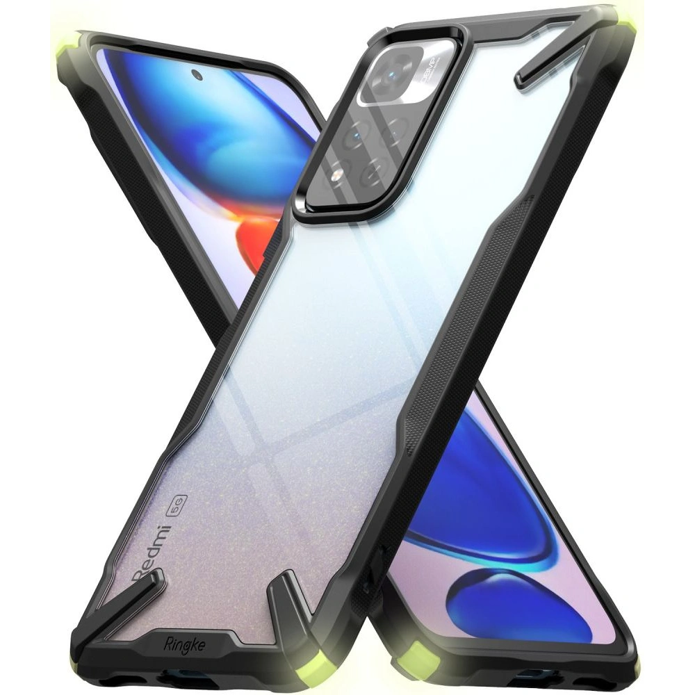Hurtownia GSM - Etui Ringke Fusion-X Redmi Note 11 Pro+ 5G Černá - RGK1635BLK - {ean13} - Hurt