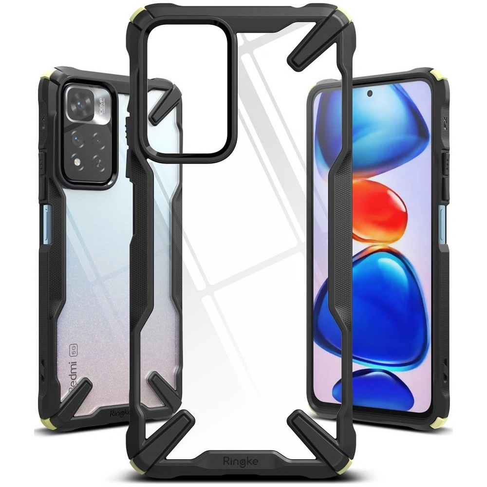 Hurtownia GSM - Etui Ringke Fusion-X Redmi Note 11 Pro+ 5G Černá - RGK1635BLK - {ean13} - Hurt