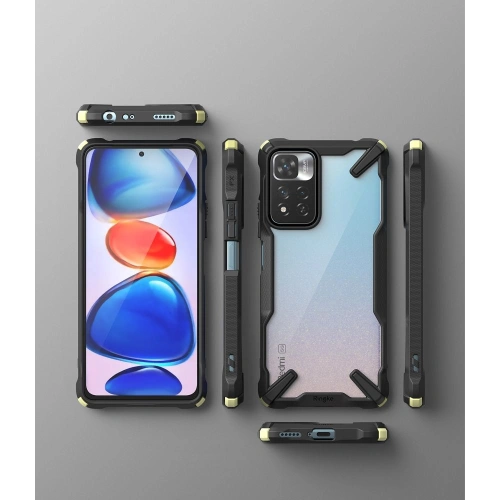 Etui Ringke Fusion-X Redmi Note 11 Pro+ 5G Black