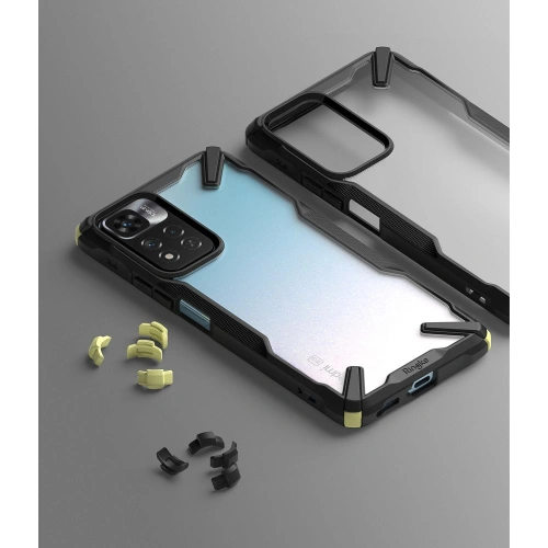 Etui Ringke Fusion-X Redmi Note 11 Pro+ 5G Black