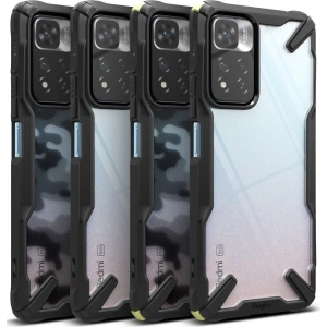 Hurtownia GSM - Etui Ringke Fusion-X Redmi Note 11 Pro+ 5G Camo (Moro) Black - RGK1636MOB - {ean13} - Hurt