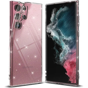 Hurtownia GSM - Etui Ringke Air Samsung Galaxy S22 Ultra Glitter Clear - RGK1640GCL - {ean13} - Hurt