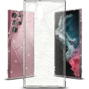 Hurtownia GSM - Etui Ringke Air Samsung Galaxy S22 Ultra Glitter Clear - RGK1640GCL - {ean13} - Hurt