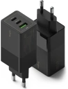 Ładowarka sieciowa Ringke Charger GaN 3-port 65W Black