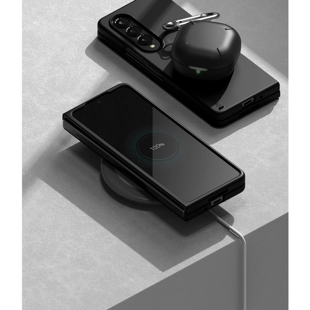 Hurtownia GSM - Etui Ringke Slim Samsung Galaxy Z Fold 4 Černé - RGK1643BLK - {ean13} - Hurt