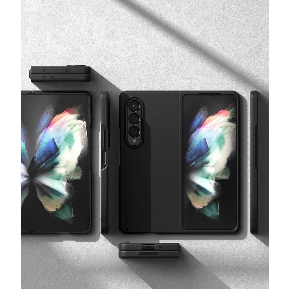 Hurtownia GSM - Etui Ringke Slim Samsung Galaxy Z Fold 4 Černé - RGK1643BLK - {ean13} - Hurt