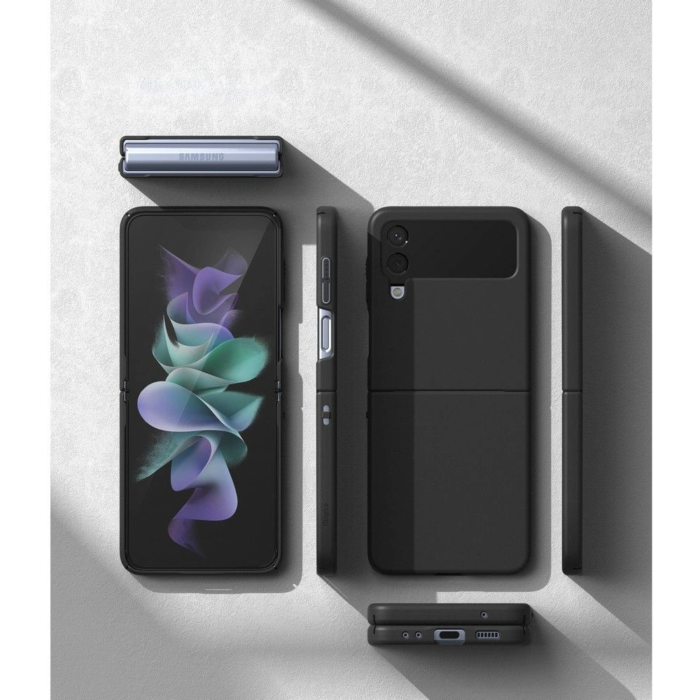 Hurtownia GSM - Etui Ringke Slim Samsung Galaxy Z Flip 4 Černé - RGK1648BLK - {ean13} - Hurt